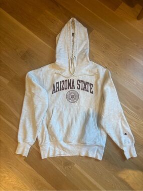 Champion Arizona State Cream Marled Crewneck Hoodie